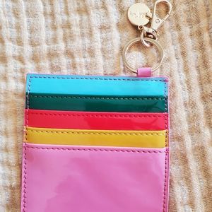 Packed Party card holder with keychain